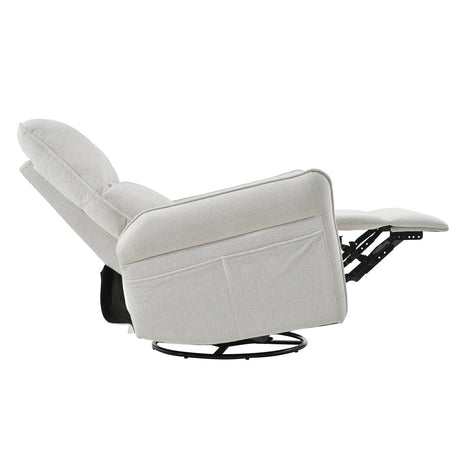 360 - Degree Swivel Rocker Recliner Chair With Footrest - Restanew - Omega Lifestyles