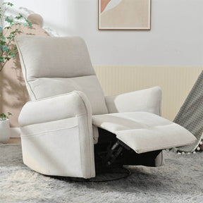 360-Degree Swivel Rocker Recliner Chair With Footrest - Omega Lifestyles