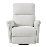 360 - Degree Swivel Rocker Recliner Chair With Footrest - Restanew - Omega Lifestyles