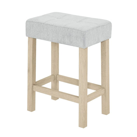 4-Piece Light Oak Solid Wood Bar Table And Stools Set - Omega Lifestyles