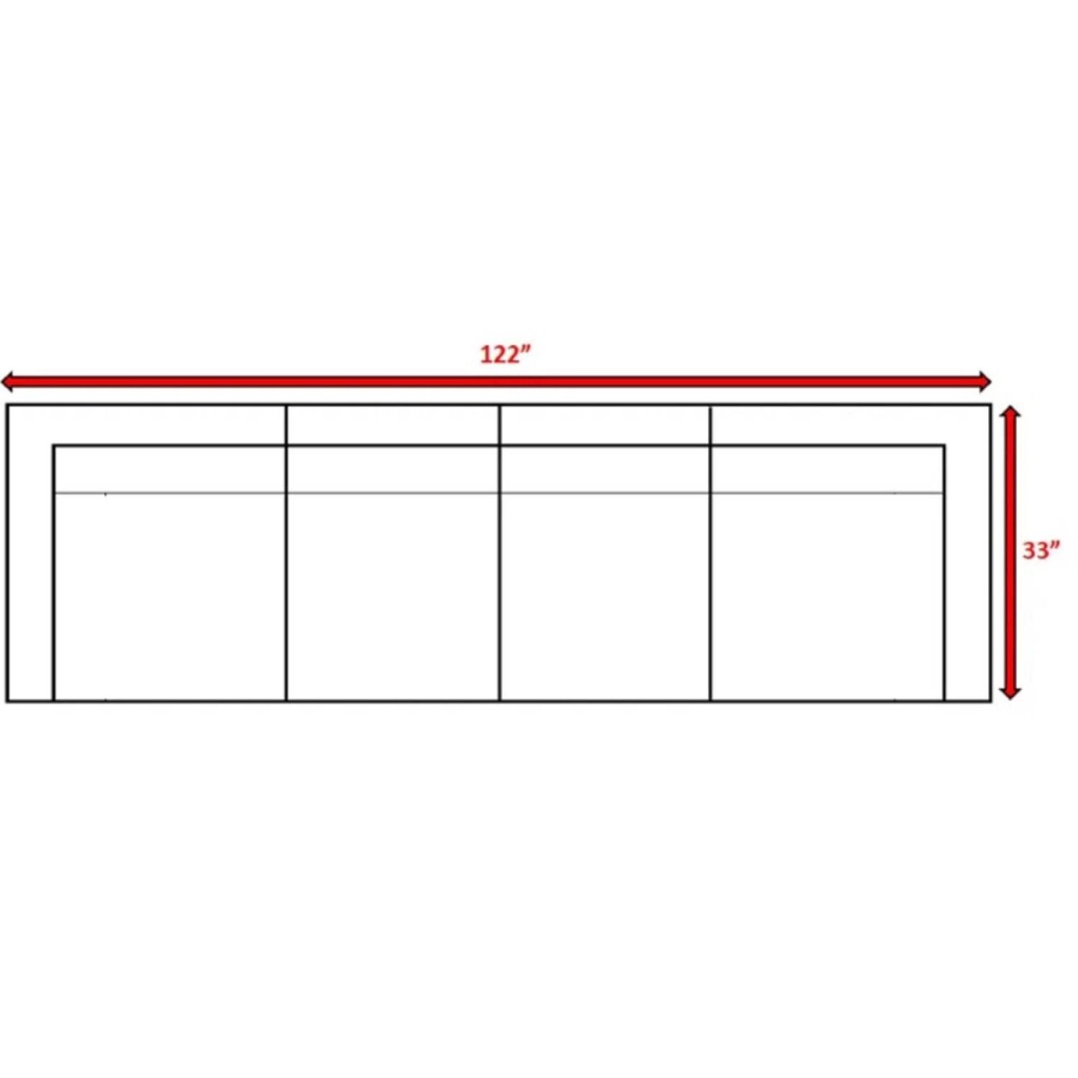 4 - Piece Weather - Resistant Outdoor Wicker Patio Sofa Set - Restanew - Omega Lifestyles