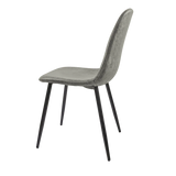 5-Piece 31.5-Inch Round MDF Dining Table Chair Set - Omega Lifestyles