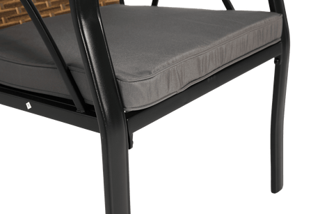 7 Piece Outdoor Wicker Patio Dining Set With Cushions - Restanew - Omega Lifestyles