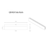 Farmhouse Style Grey Solid Wood King Bed Frame With Storage - Restanew - Omega Lifestyles