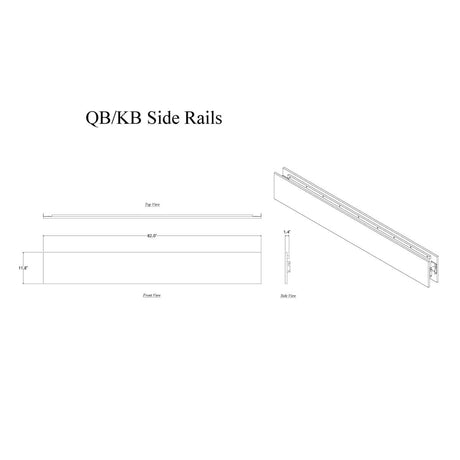 Farmhouse Style Grey Solid Wood King Bed Frame With Storage - Restanew - Omega Lifestyles