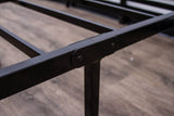 Full Heavy - Duty Steel Platform Bed Frame Foundation - Restanew - Omega Lifestyles