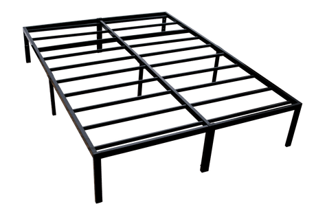 Full Heavy - Duty Steel Platform Bed Frame Foundation - Restanew - Omega Lifestyles