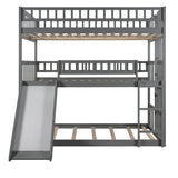 Full Over Full Over Full Triple Solid Wood Full Bed Frame - Restanew - Omega Lifestyles