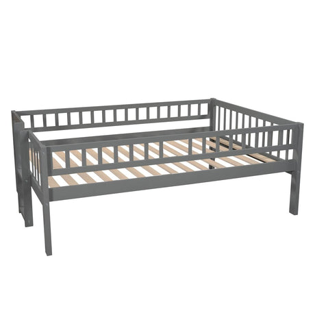 Full Over Full Over Full Triple Solid Wood Full Bed Frame - Restanew - Omega Lifestyles