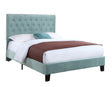 Full Solid Wood Upholstered Bed Frame - Restanew - Omega Lifestyles