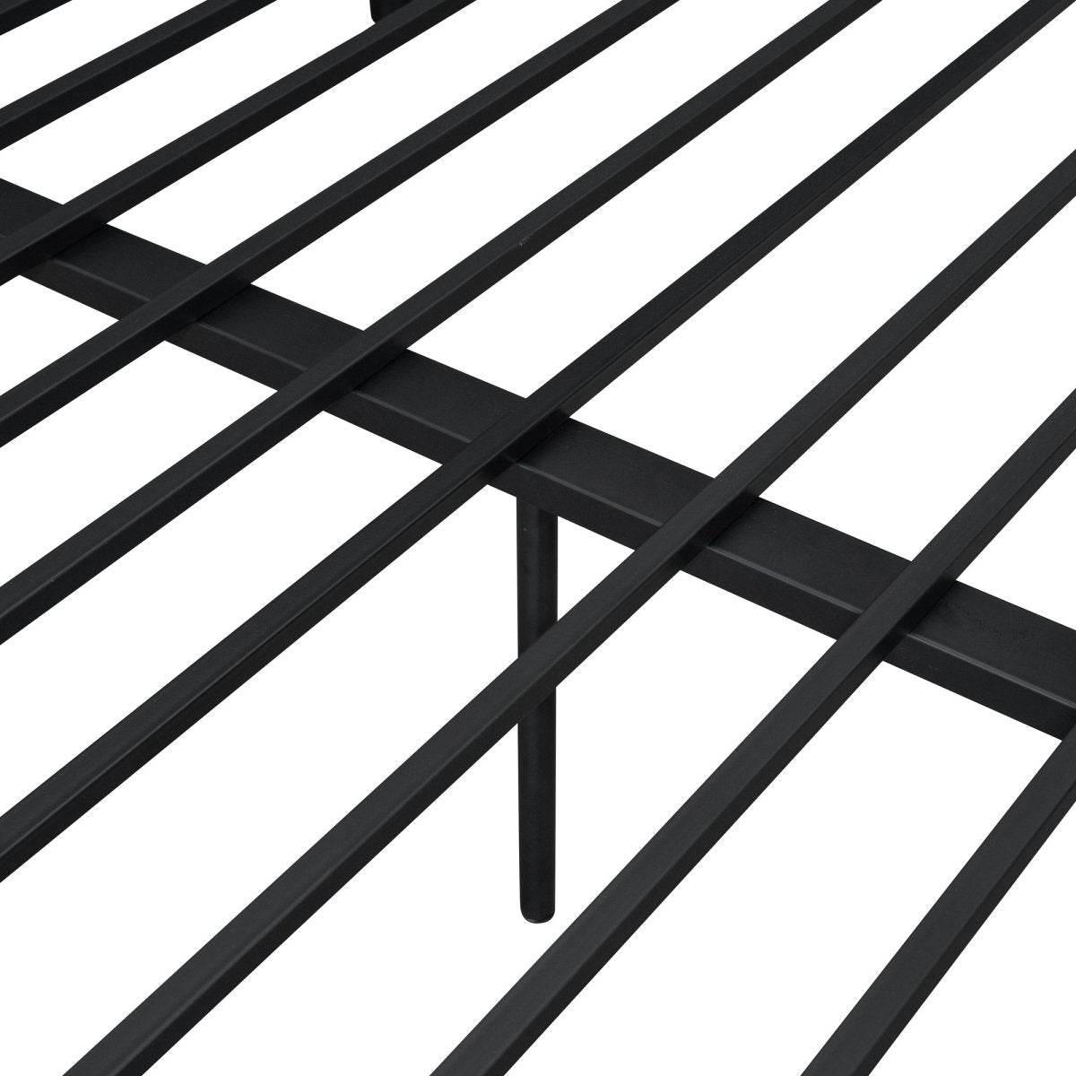 Full XL Over Queen Iron Frame Bunk Bed - Sleep Galleria