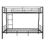 Full XL Over Queen Iron Frame Bunk Bed - Sleep Galleria