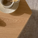 Hexagon Nature Wood Grain MDF Coffee Table - Omega Lifestyles