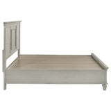 King Farmhouse Panel Wood Storage Bed Frame - Restanew - Omega Lifestyles