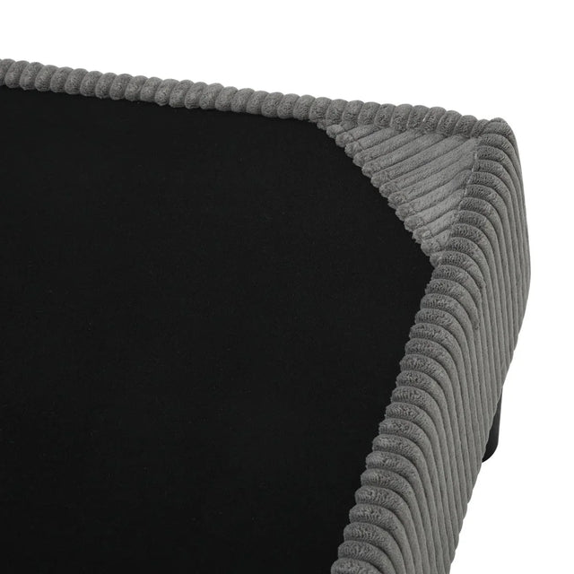 Light Grey Upholstered 3-Seat Sofa With Storage Ottoman - Omega Lifestyles