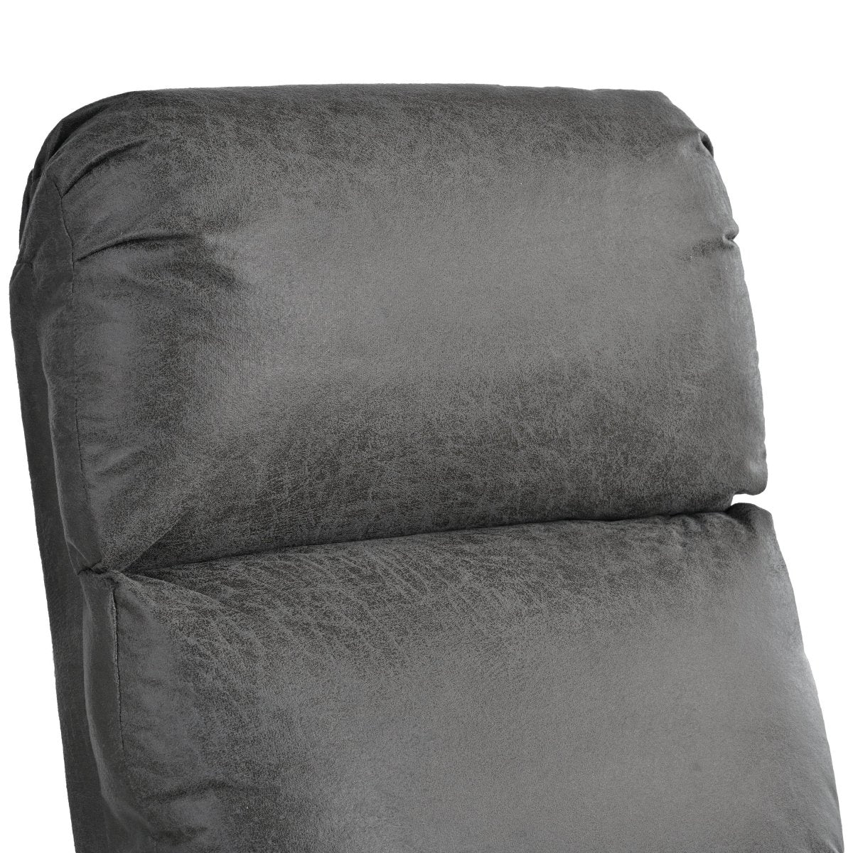 Manual Recliner Chair Microfiber Upholstered Adjustable Backrest - Restanew - Omega Lifestyles