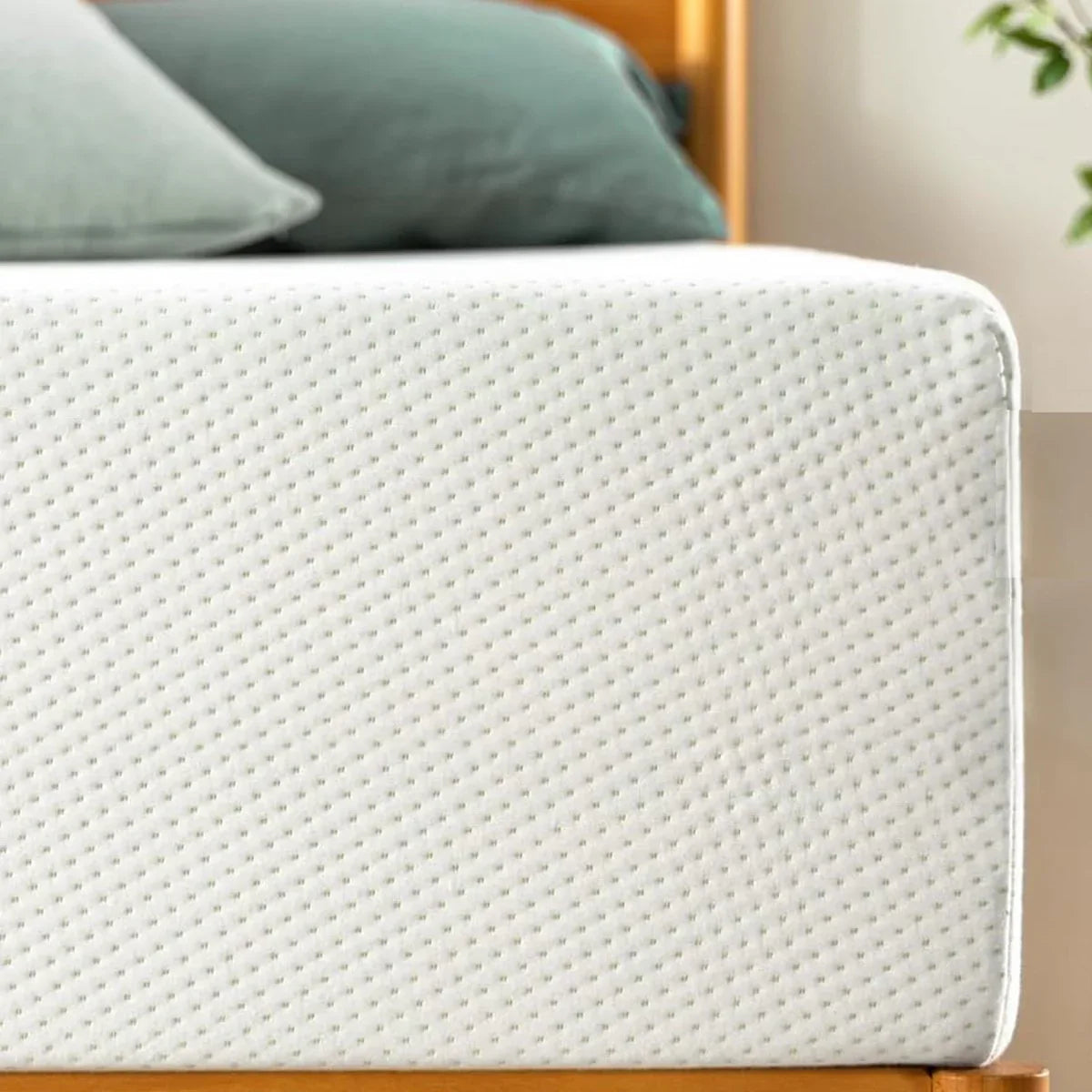 Medium 6-Inch Green Tea Infused Memory Foam Twin Mattress - Omega Lifestyles