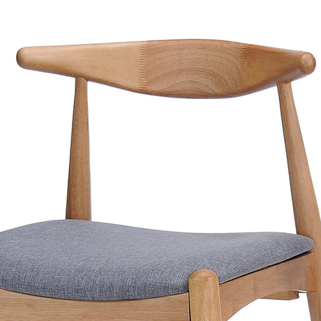 Mid-Century Modern Solid Rubberwood Dining Set - Omega Lifestyles