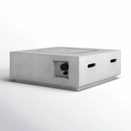 Modern Concrete Propane Fire Pit Table 30 - Inch - Restanew - Omega Lifestyles