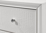 Modern Glam Solid Wood Seven Drawer Dresser - Sleep Galleria