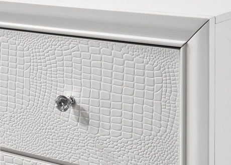 Modern Glam Solid Wood Seven Drawer Dresser - Sleep Galleria