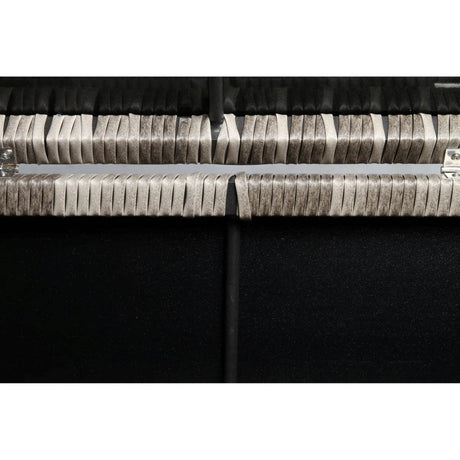 Modern Grey Mix Wicker Outdoor Storage Sectional Corner Table - Restanew - Omega Lifestyles