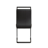 Modern MDF Dining Table And PU Armless Chair Set - Omega Lifestyles