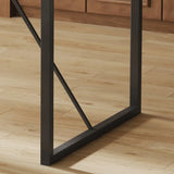 Modern Medieval Linen Upholstered 4-Piece Dining Set - Omega Lifestyles