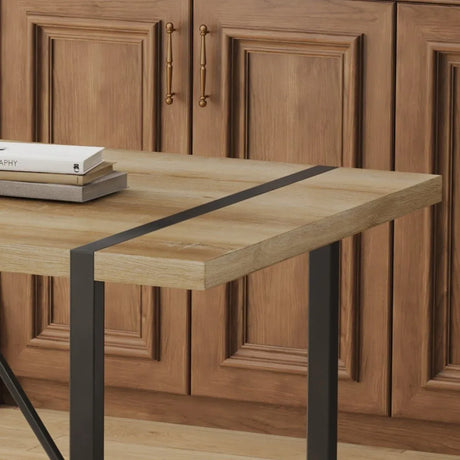 Modern Medieval Linen Upholstered 4-Piece Dining Set - Omega Lifestyles