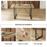 Modern Medieval Linen Upholstered 4-Piece Dining Set - Omega Lifestyles