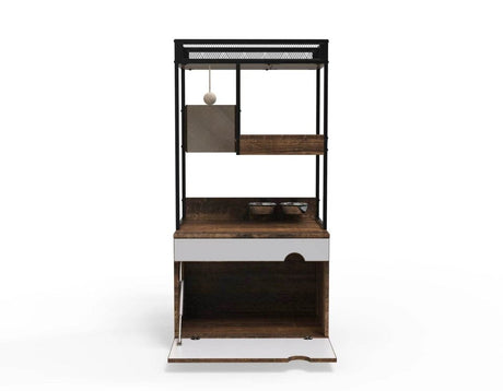 Multi - Functional Cat Furniture With Litter Box Enclosure - Restanew - Omega Lifestyles