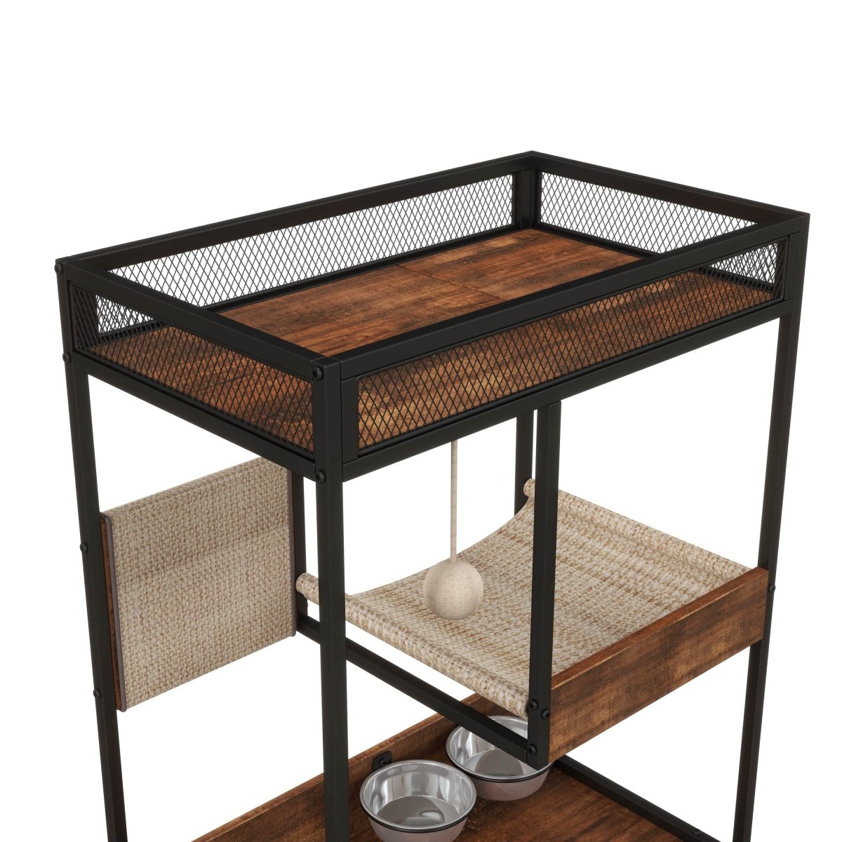 Multi - Functional Cat Furniture With Litter Box Enclosure - Restanew - Omega Lifestyles