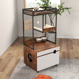 Multi - Functional Cat Furniture With Litter Box Enclosure - Restanew - Omega Lifestyles