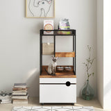 Multi - Functional Cat Furniture With Litter Box Enclosure - Restanew - Omega Lifestyles