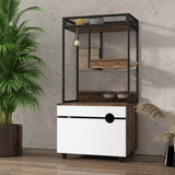 Multi - Functional Cat Furniture With Litter Box Enclosure - Restanew - Omega Lifestyles