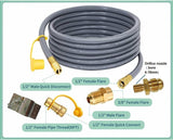 Natural Gas Conversion Kit With Quick Connect Hose - Restanew - Omega Lifestyles