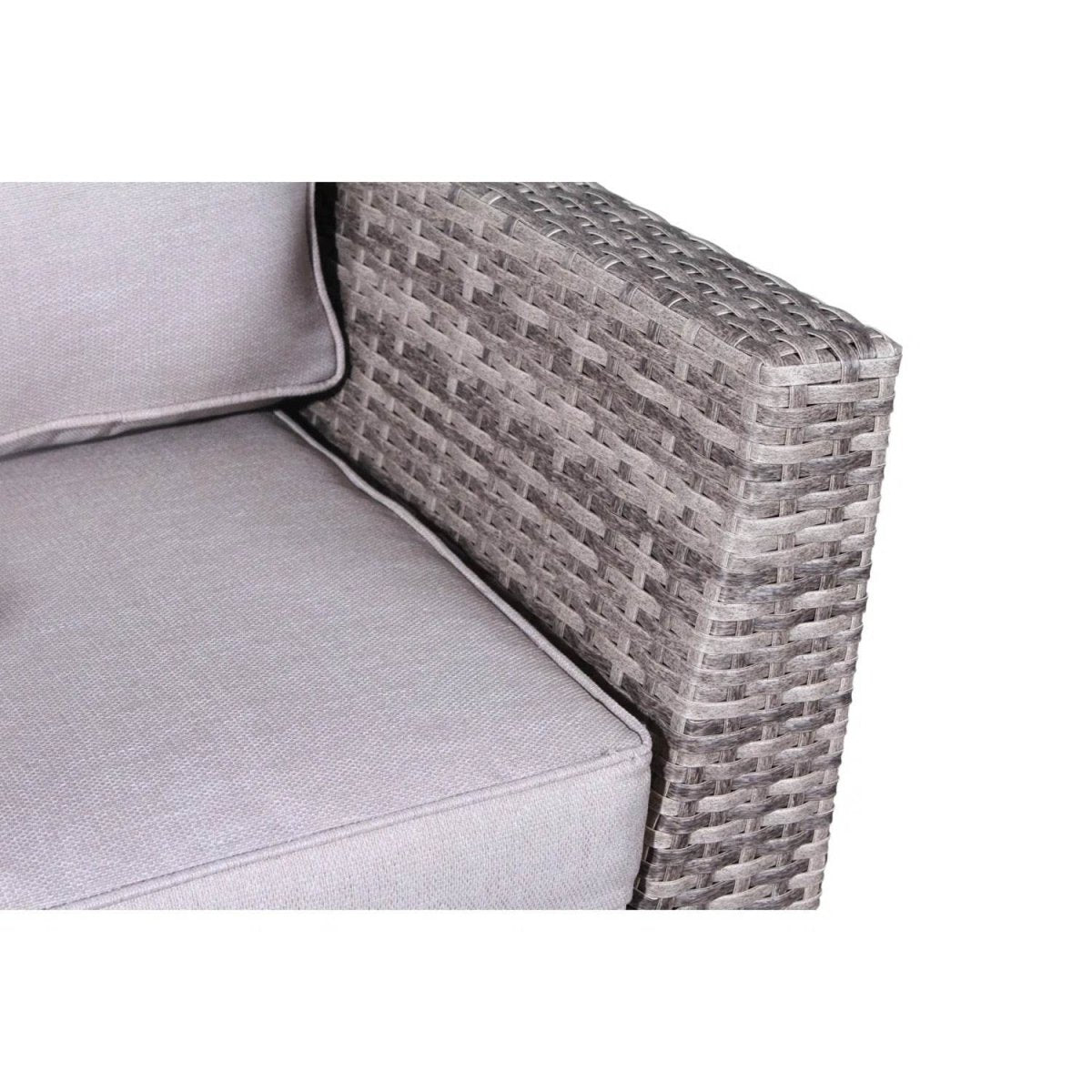 Outdoor 6 - Piece Weather - Resistant Wicker Seating Set With Cushions - Restanew - Omega Lifestyles