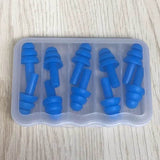 Pack Of 5 Soft Silicone Waterproof Swimming Earplugs - Sleep Galleria