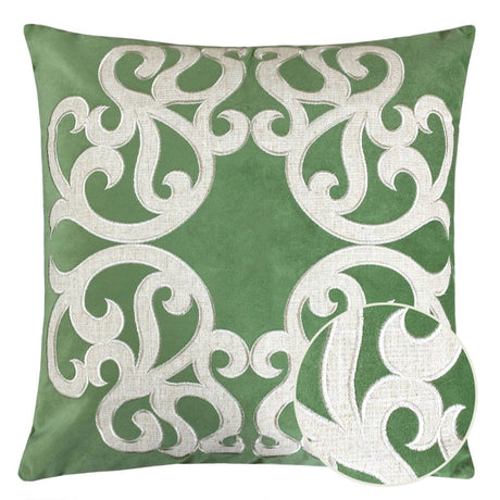 Polyester Velvet 20x20 Inch Decorative Pillow Cover - Restanew - Omega Lifestyles