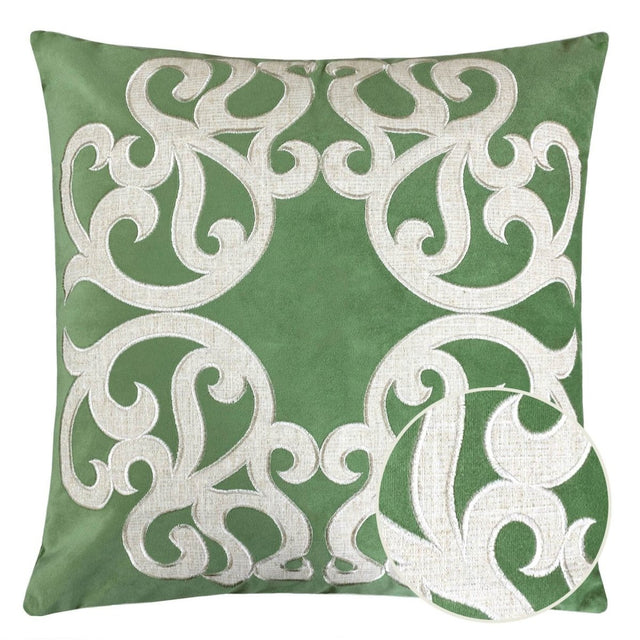 Polyester Velvet 20x20 Inch Decorative Pillow Cover - Omega Lifestyles