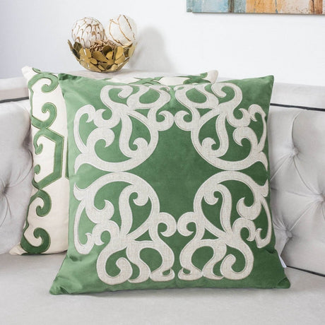 Polyester Velvet 20x20 Inch Decorative Pillow Cover - Restanew - Omega Lifestyles