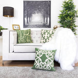 Polyester Velvet 20x20 Inch Decorative Pillow Cover - Restanew - Omega Lifestyles