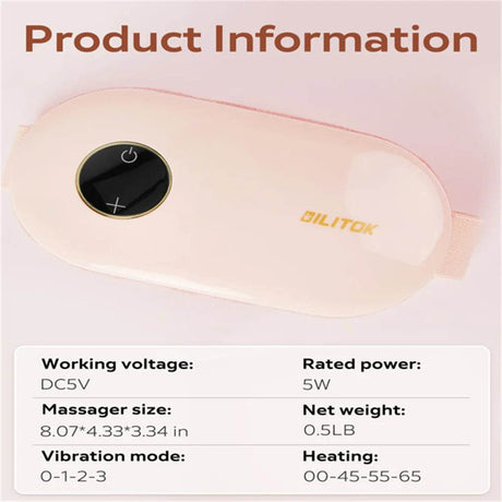 Portable Electric Heating Pad For Waist Pain Relief - Sleep Galleria