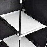 Portable Portable Clothes Closet Wardrobe With Shelves Organizer - Omega Lifestyles