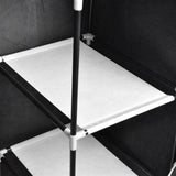 Portable Portable Clothes Closet Wardrobe With Shelves Organizer - Omega Lifestyles