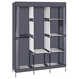 Portable Portable Clothes Closet Wardrobe With Shelves Organizer - Omega Lifestyles