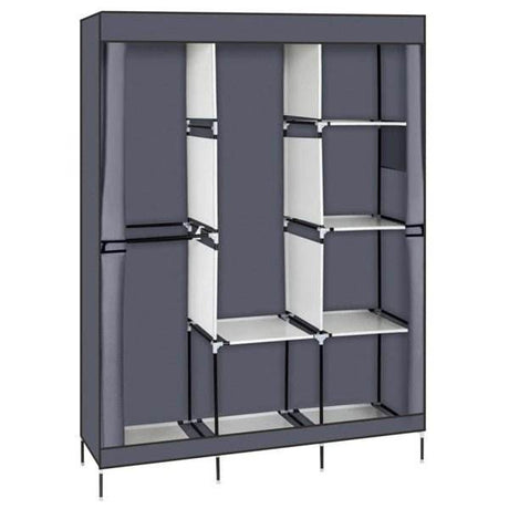 Portable Portable Clothes Closet Wardrobe With Shelves Organizer - Omega Lifestyles