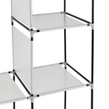 Portable Portable Clothes Closet Wardrobe With Shelves Organizer - Omega Lifestyles
