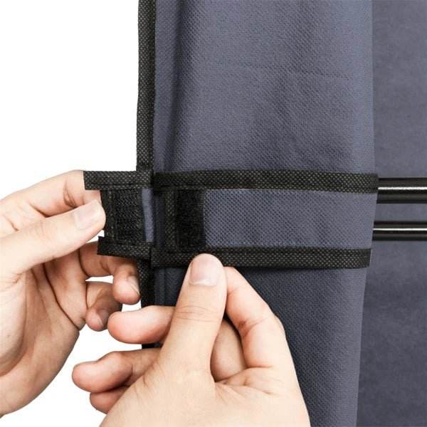 Portable Portable Clothes Closet Wardrobe With Shelves Organizer - Omega Lifestyles