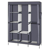 Portable Portable Clothes Closet Wardrobe With Shelves Organizer - Omega Lifestyles